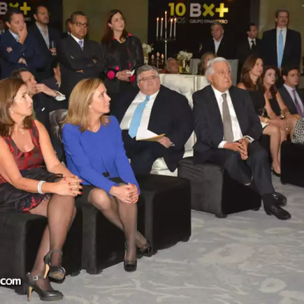 Eugenia Palazuelos,Gina Ruiz,Don Agustín Carstens y Don Antonio del Valle.