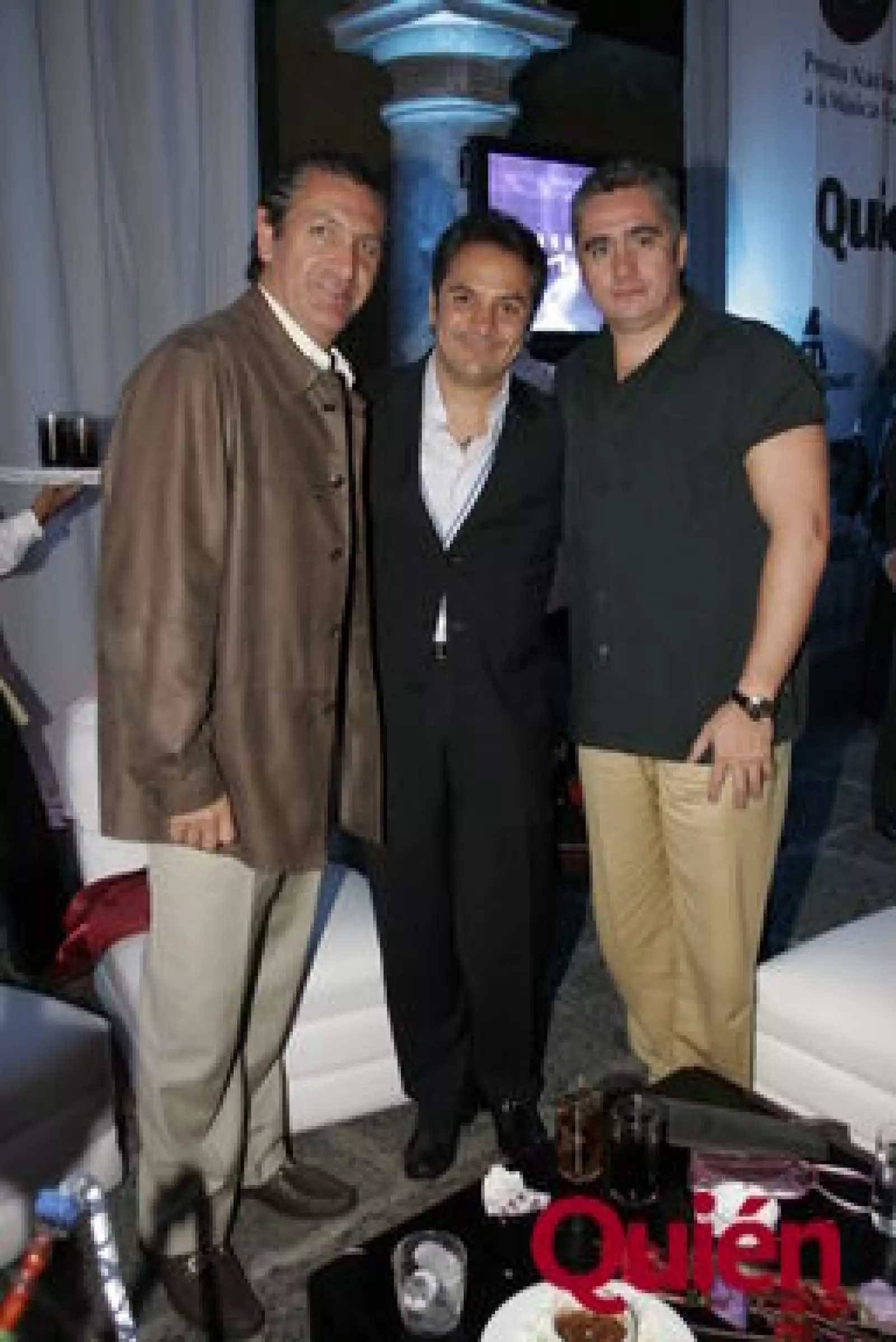 Ramón Neme, Alejandro Bastón, Carlos Vázquez