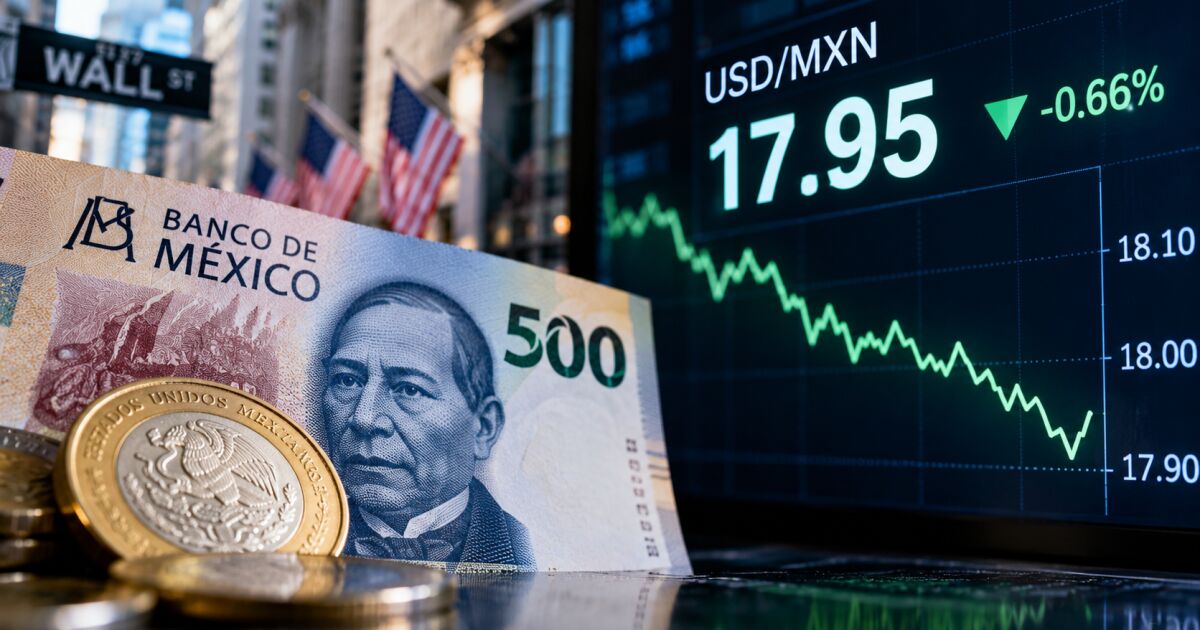 PESO SE RECUPERA: VUELVE A BAJO DE 18 POR DÓLAR