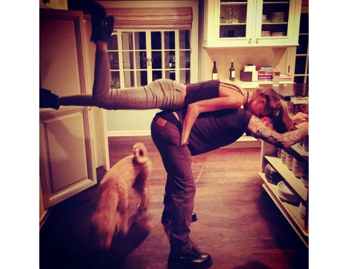 ¡Morimos de envidia! Behati y Adam hacen una pareja divertida perfecta.