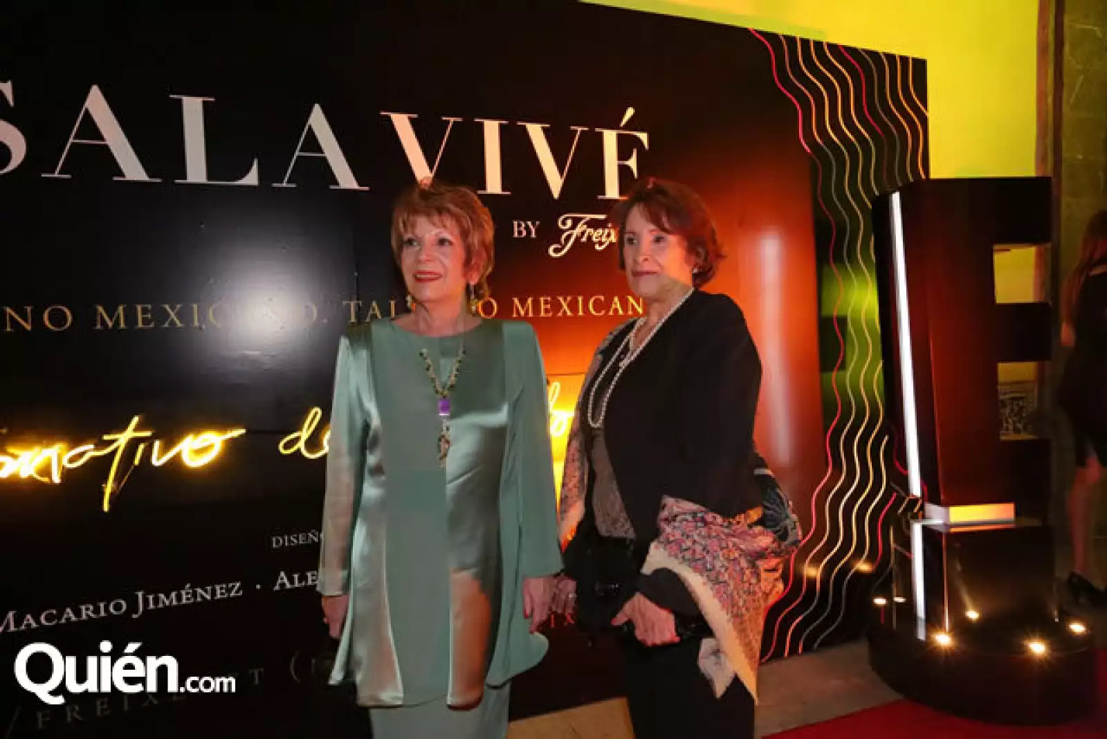 Nelly Machiavelo y Odette de Anda