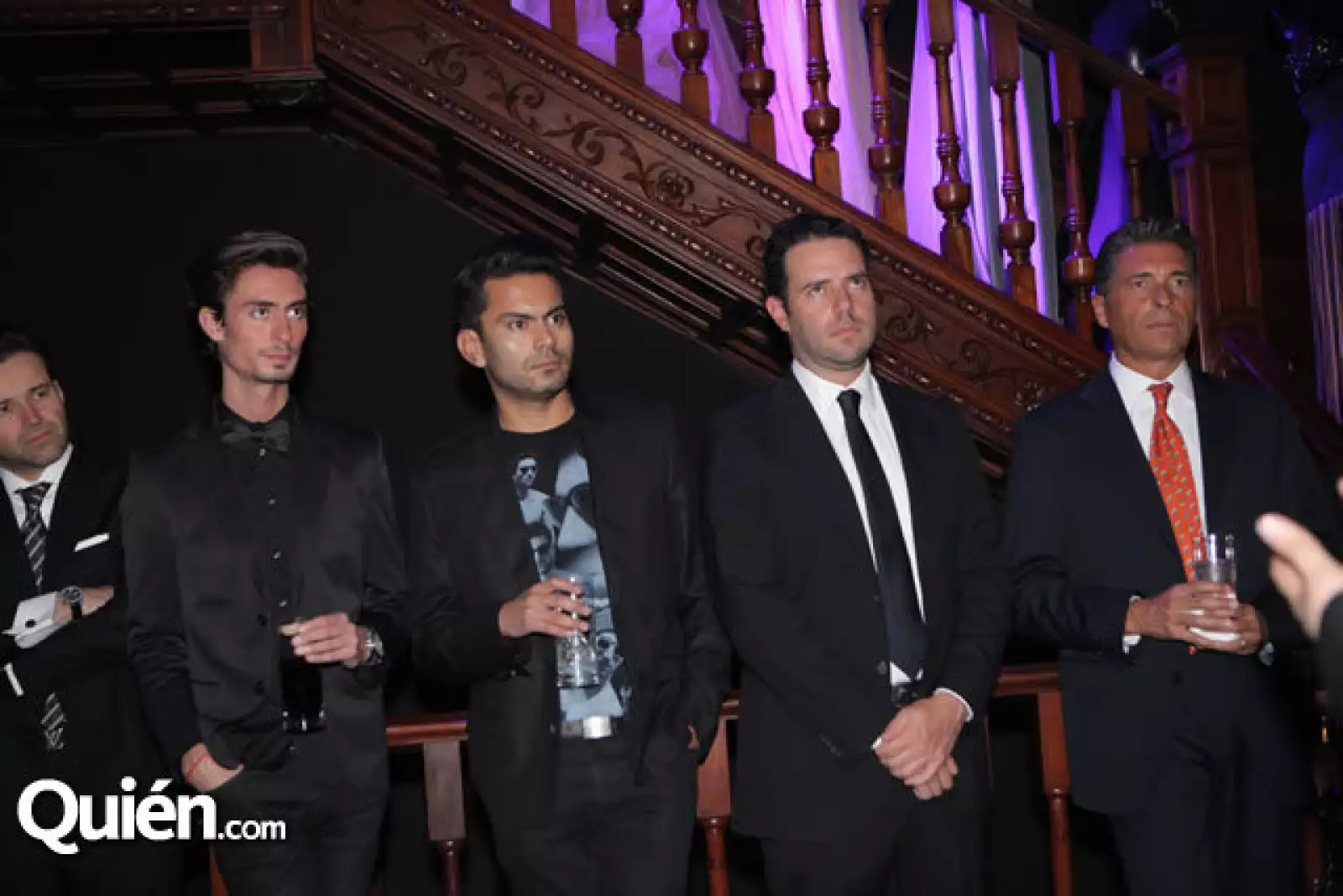 Kris Goyri, Jorge Ríos, Héctor Pacheco y Francisco Laris
