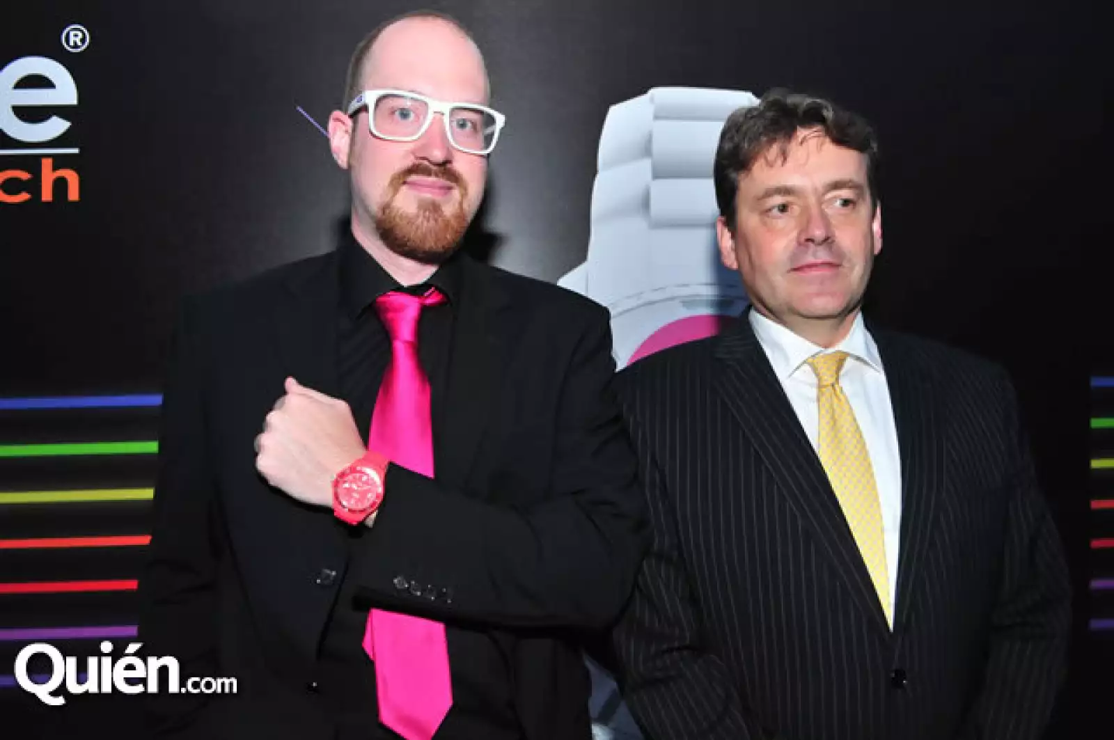 Oliver Van Brabant y el Embajador de Bélgica