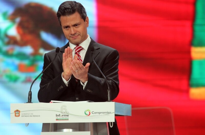 El gobernador mexiquense ofreció su último informe de gobierno.
