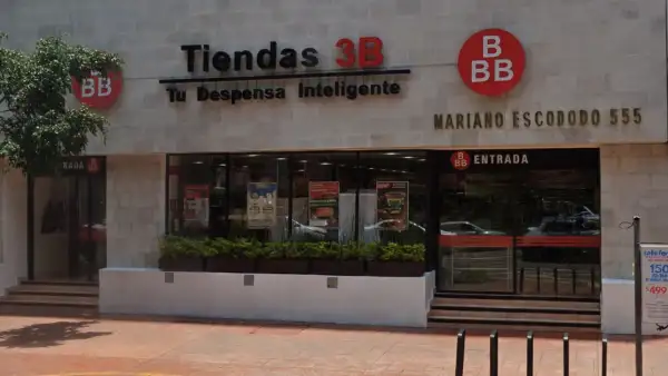 Fachada de Tienda 3B localizada en Polanco