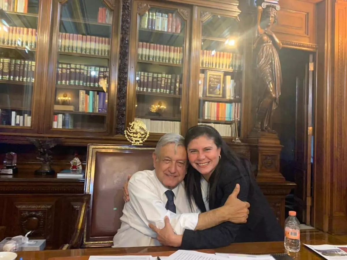 Manuela del Carmen Obrador, prima de AMLO