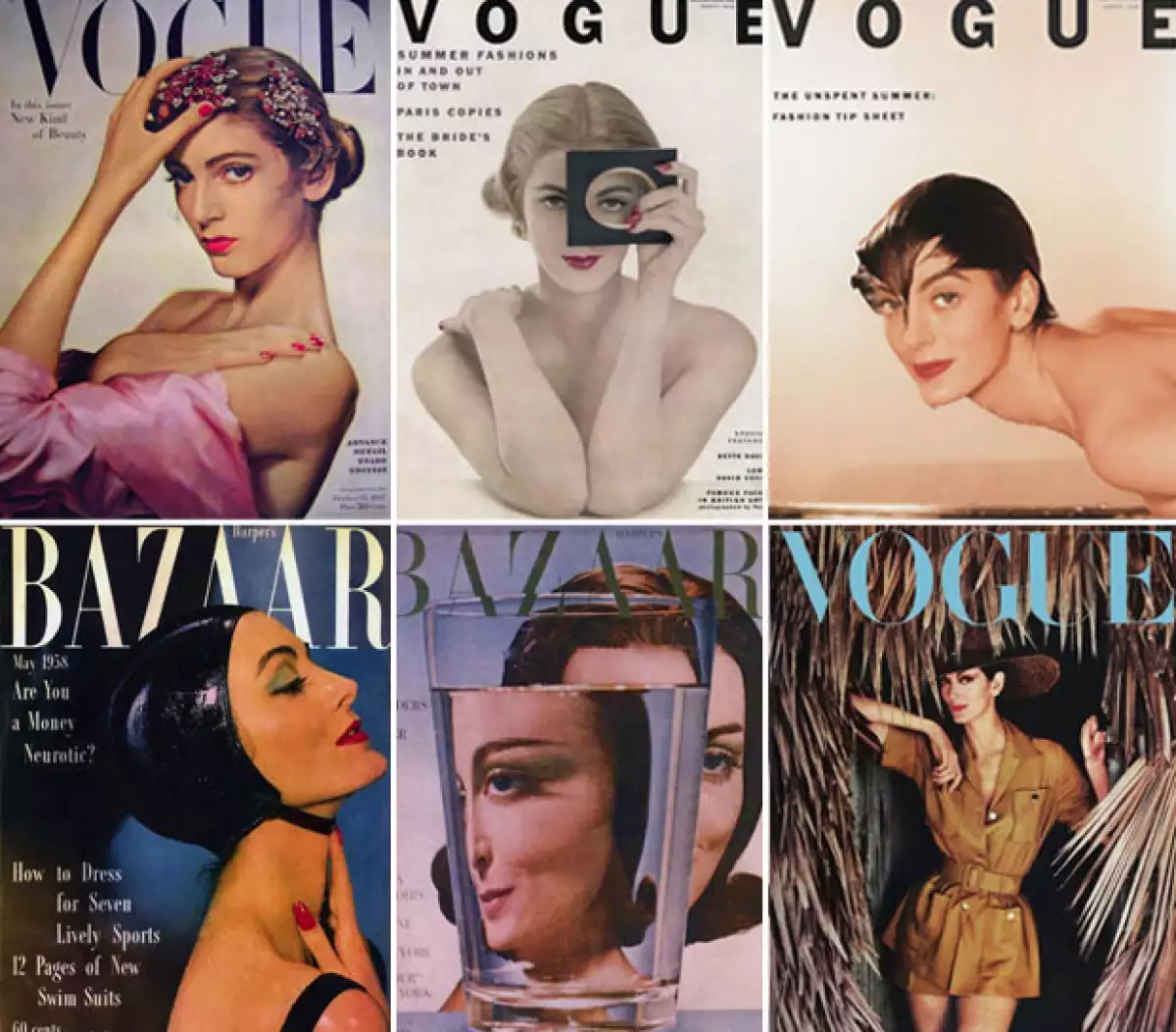 A los 13 años posó para su primer portada en Vogue, que salió en 1947, dos años después.