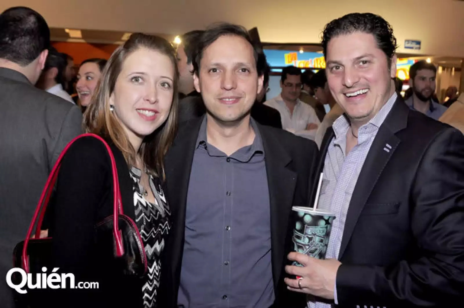 Lorena Morales de Rodríguez, David Rodríguez y Patricio Kalife