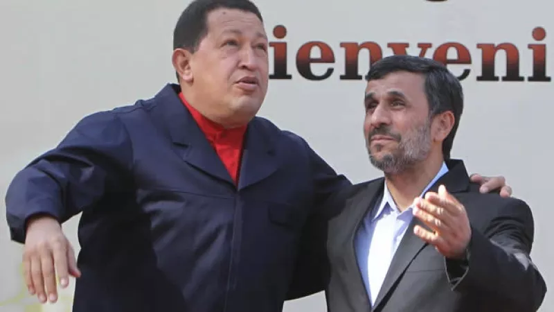 Hugo Chavez Mahmoud Ahmadinejad