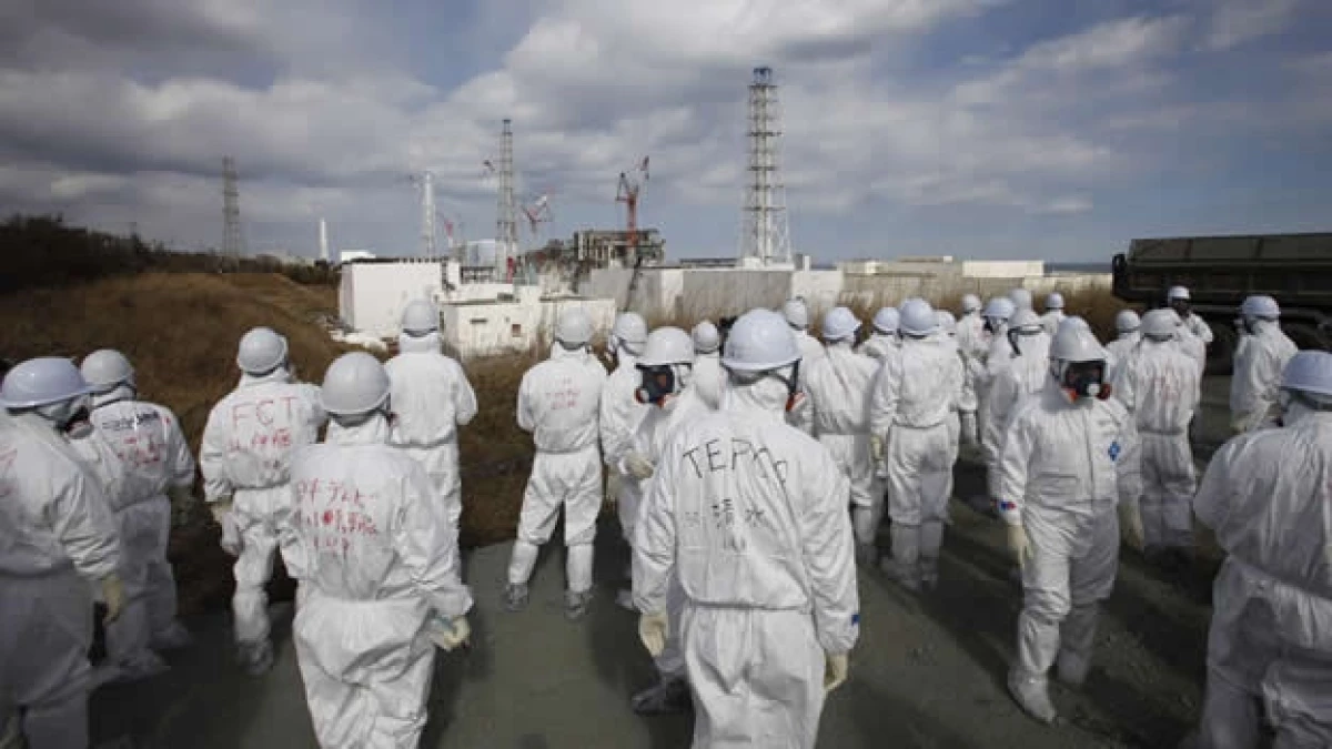 planta dañada de fukushima