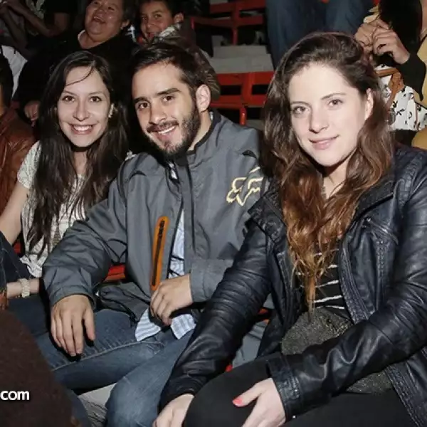 Alejandra Pérez, Rodolfo Franco y Ana Paola Gonzarri