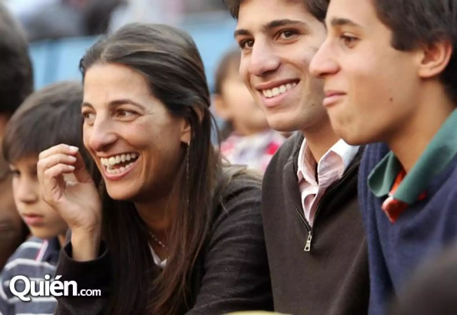 Vanessa Slim y sus hijos