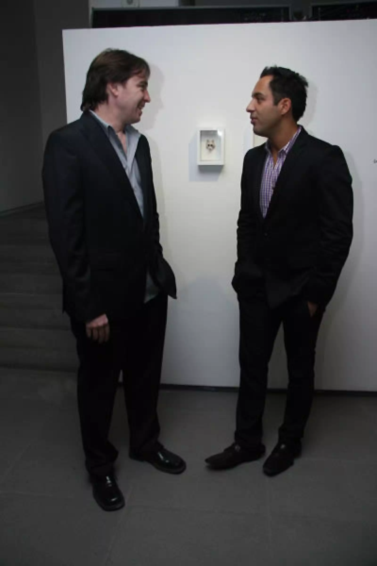 Exposición de Mona J. Lang con Rebeca De Alba.