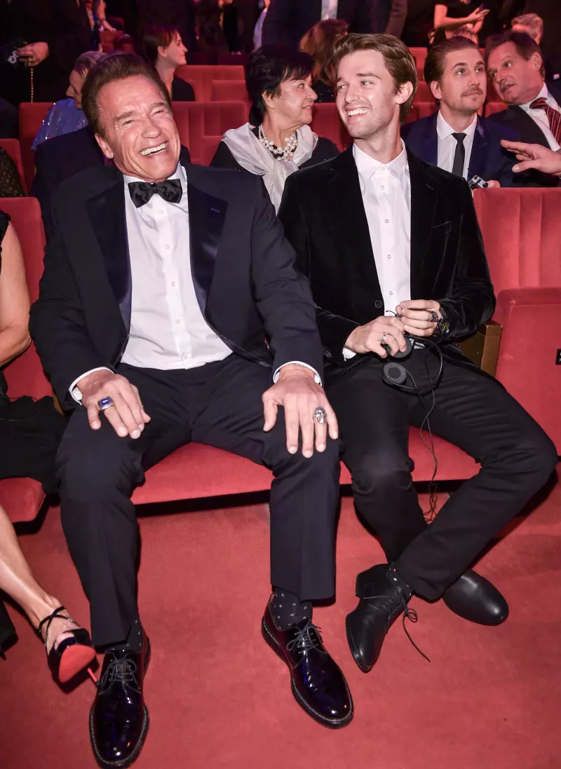 Arnold y Patrick Schwarzenegger 2017