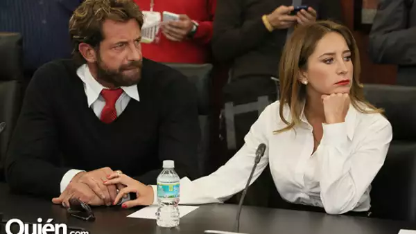 Gabriel Soto y Geraldine Bazan