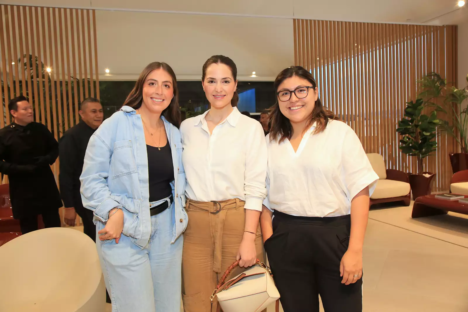 Isabel Pilgram, Ana Sofía Iberri y Ana Paula Aguilar 