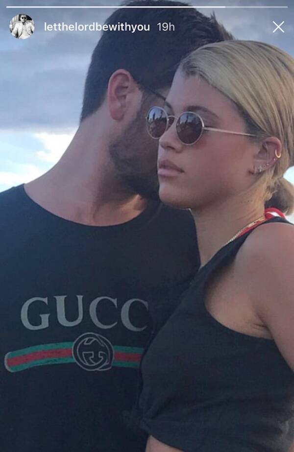 Sofia Richie y Scott Disick