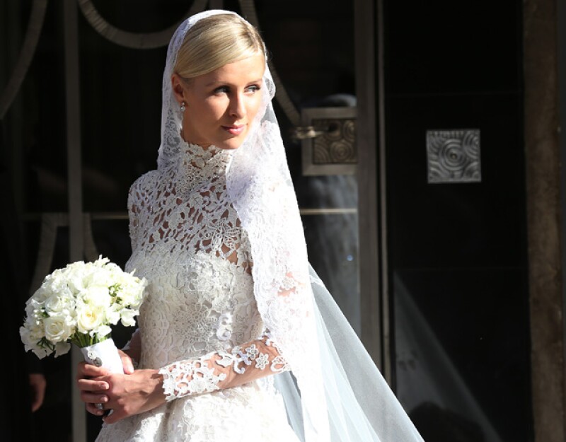 Nicky y Kate usaron vestidos similares el día de sus bodas.