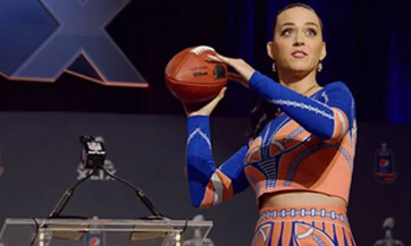Katy Perry tendrá varios cambios de vestuario para el Super Bowl. (Foto: Reuters)