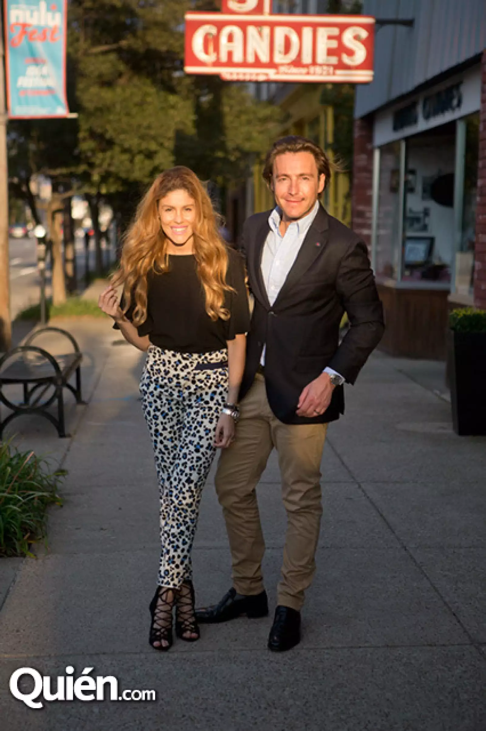 Michelle Torres y Mateo Gorina