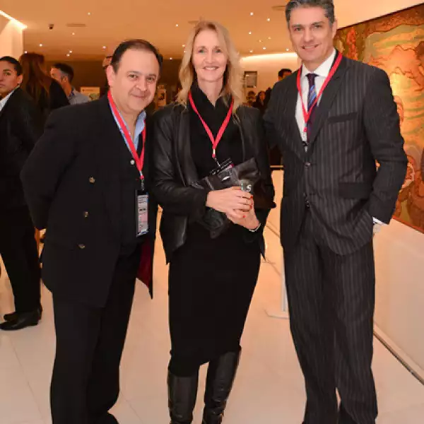 Federico González,Sonia Kuine y Alejandro Mena