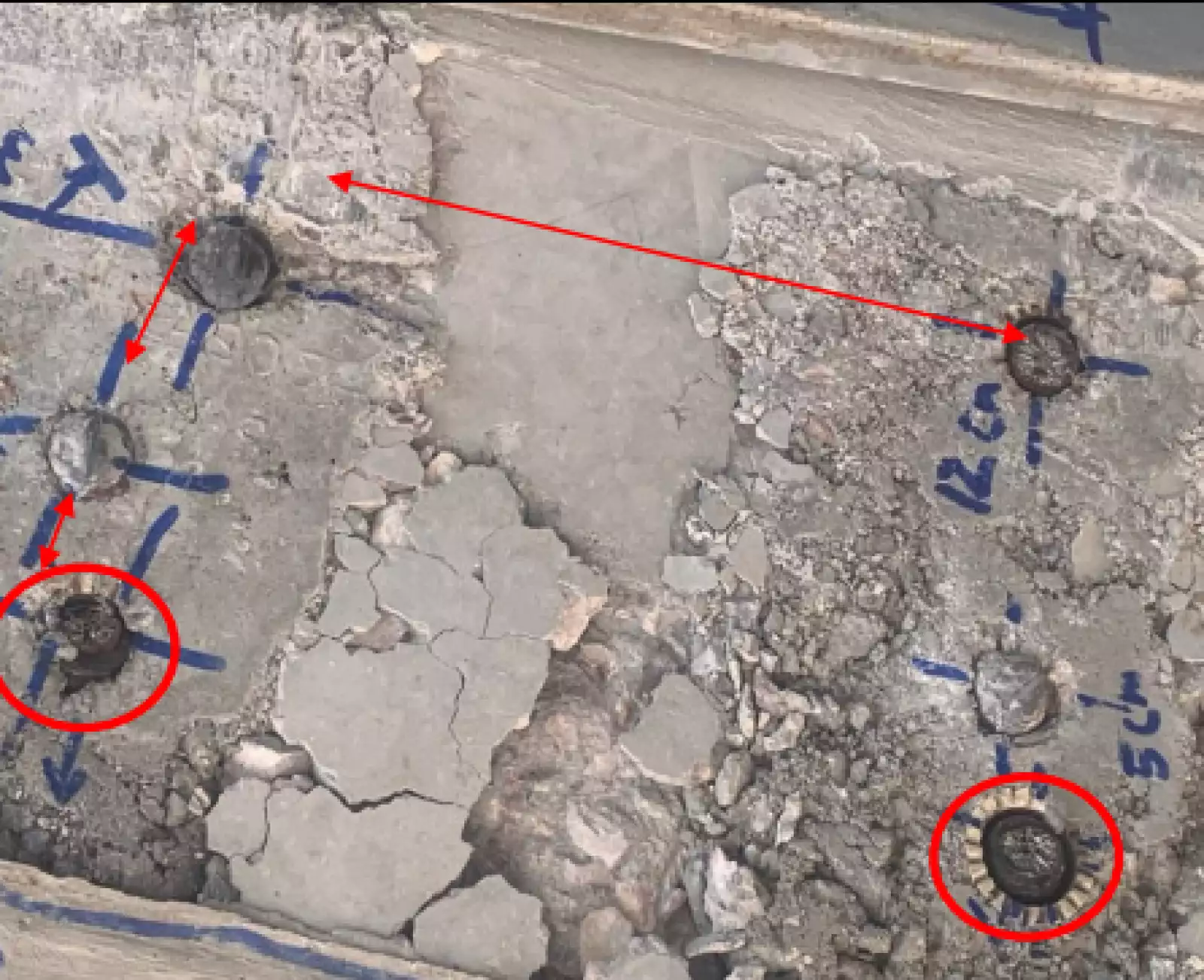 Fallas en los pernos