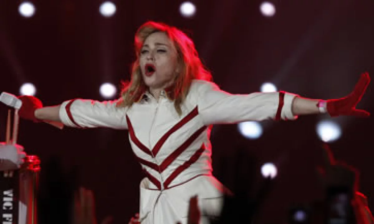 La leyenda del pop ofreció 88 conciertos el año pasado. (Foto: AP)
