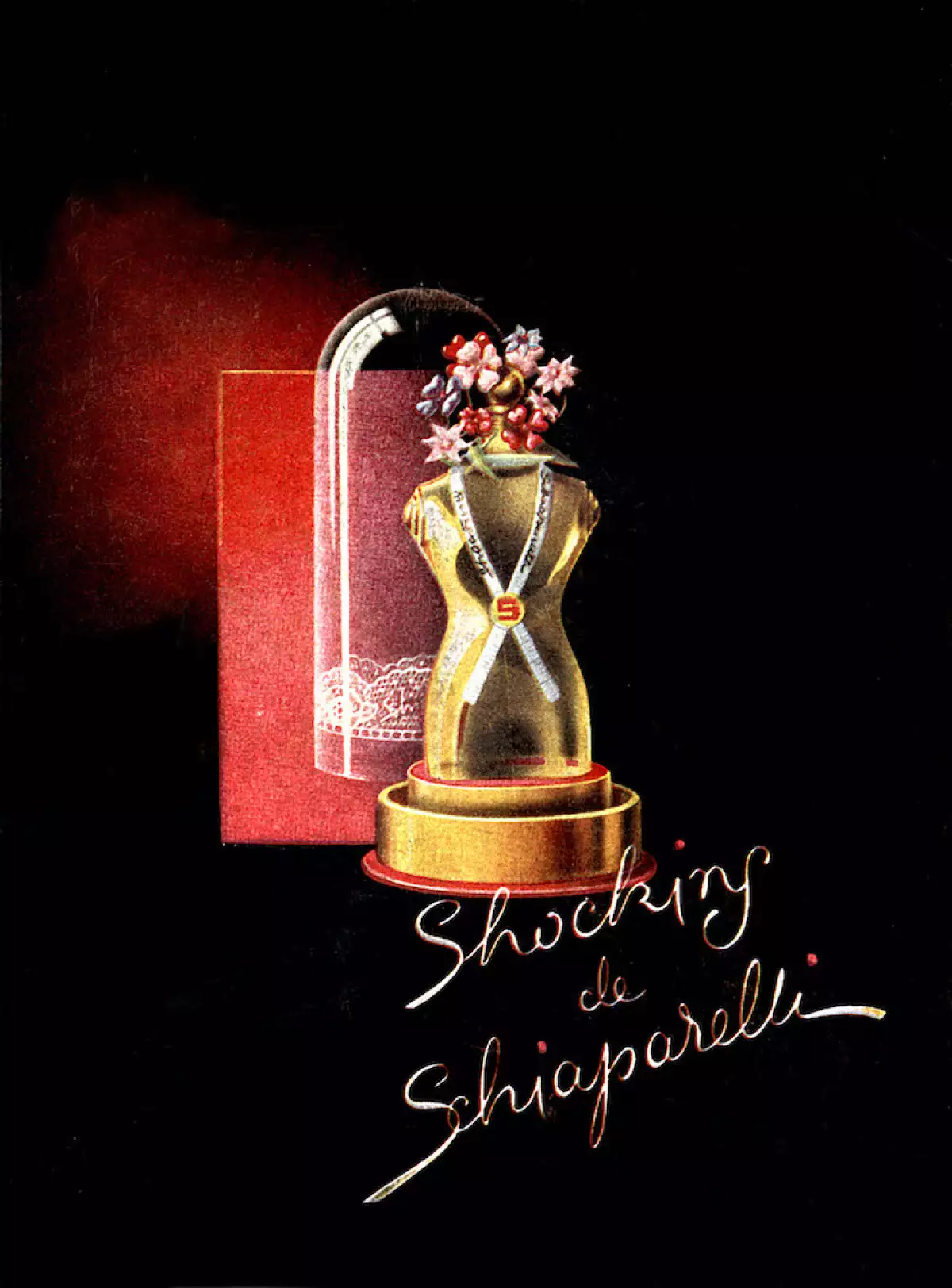 Advert for the perfume 'Shocking by Schiaparelli'