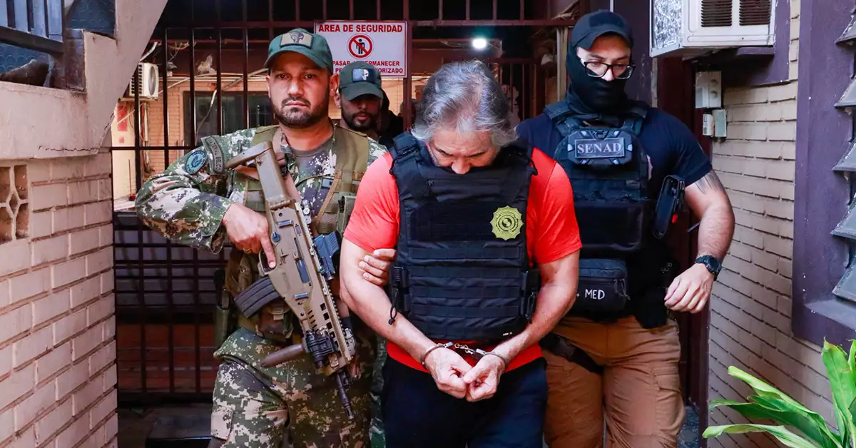 Paraguay entrega a Hernán Bermúdez Requena