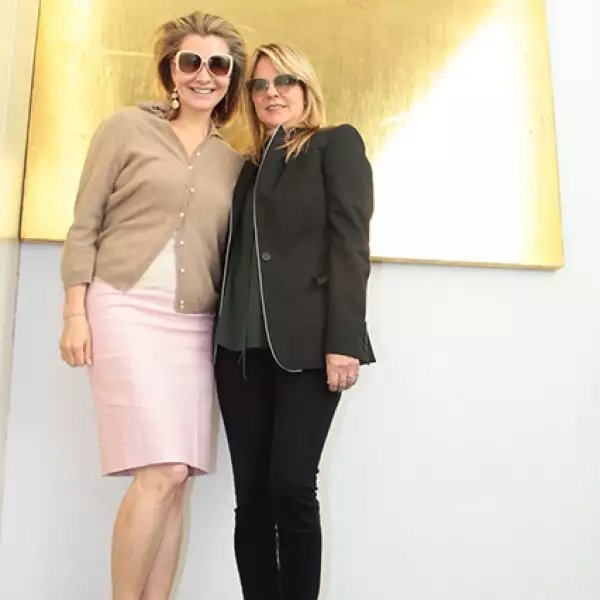 Eliza Osborne y Christina Kringstein del Centre Pompidou Foundation