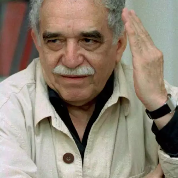 Esta foto es de 1996 y tenía 68 años, para entonces ya había publicado `El amor en los tiempos del cólera´.