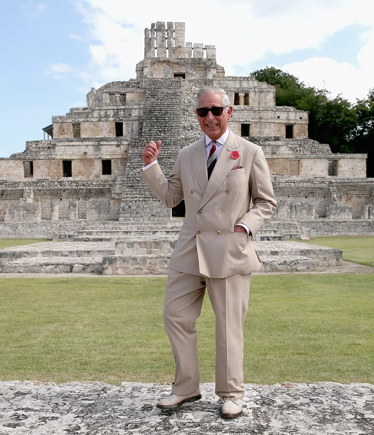 Carlos y Camila visitaron México en noviembre de 2014