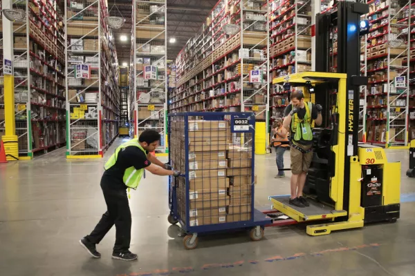 Amazon Hosts Jobs Day Across US To Hire 50,000 For Its Fulfillment Centers