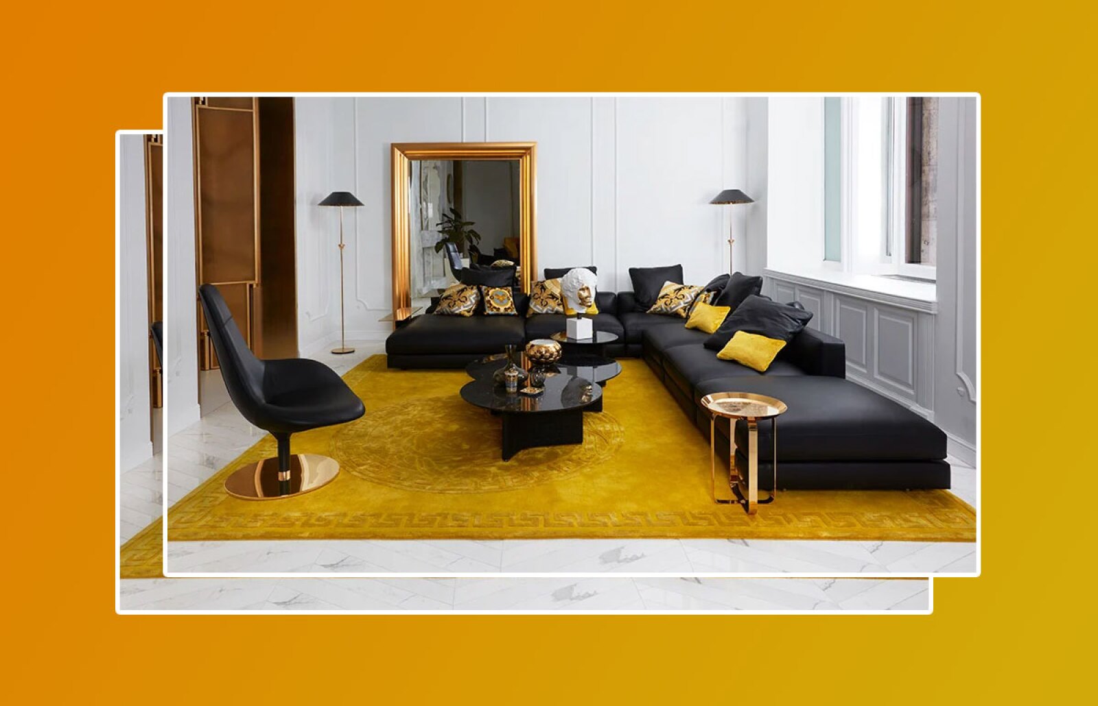 Versace abre una impresionante tienda de su nueva línea de muebles