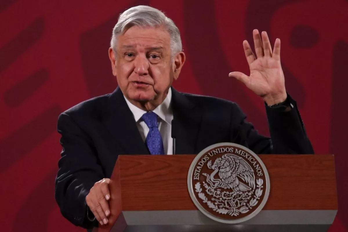 Andrés Manuel López Obrador, presidente de México, y Jorge Alcocer, secretario de Salud, durante la conferencia de prensa matutina.