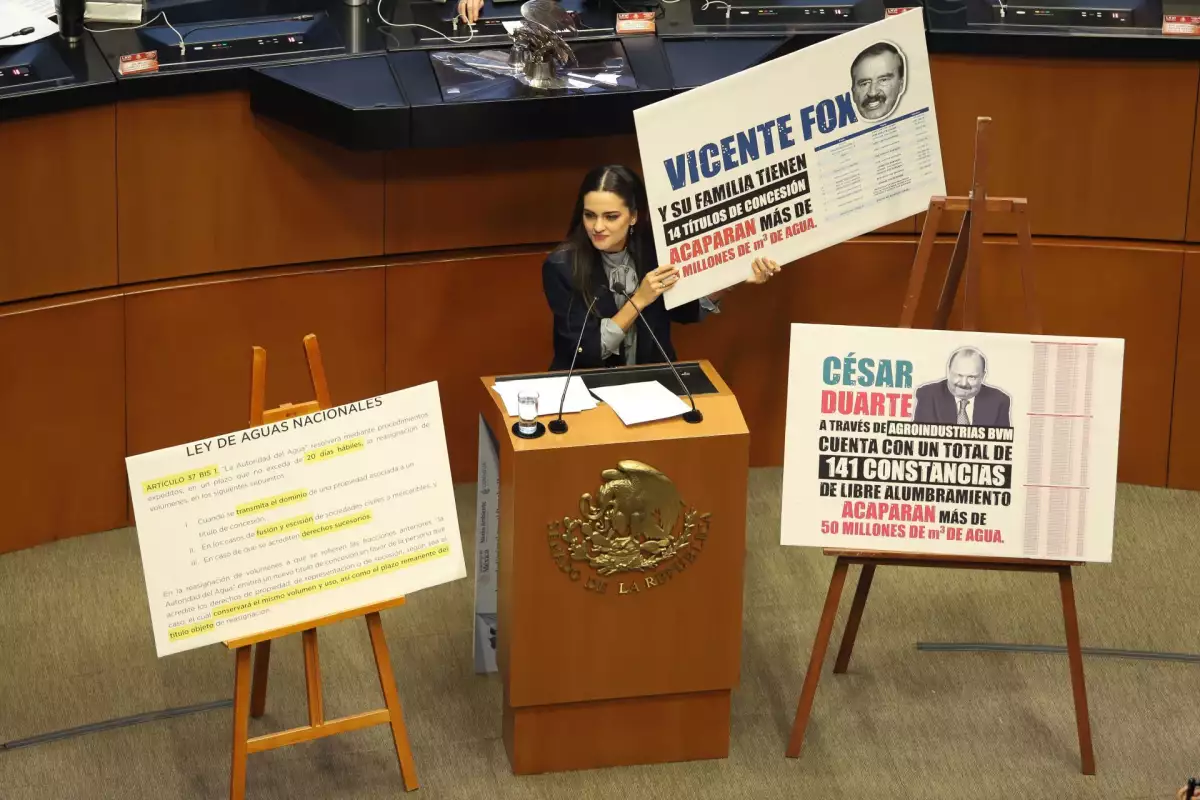 Senate generally approves the reform of the Water Law Senate Session General Water Law