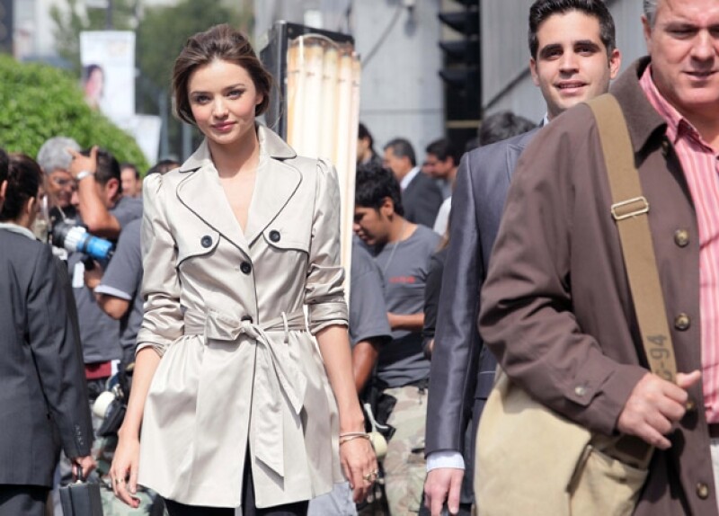 La bella modelo es la imagen del Fashion Fest de Liverpool.