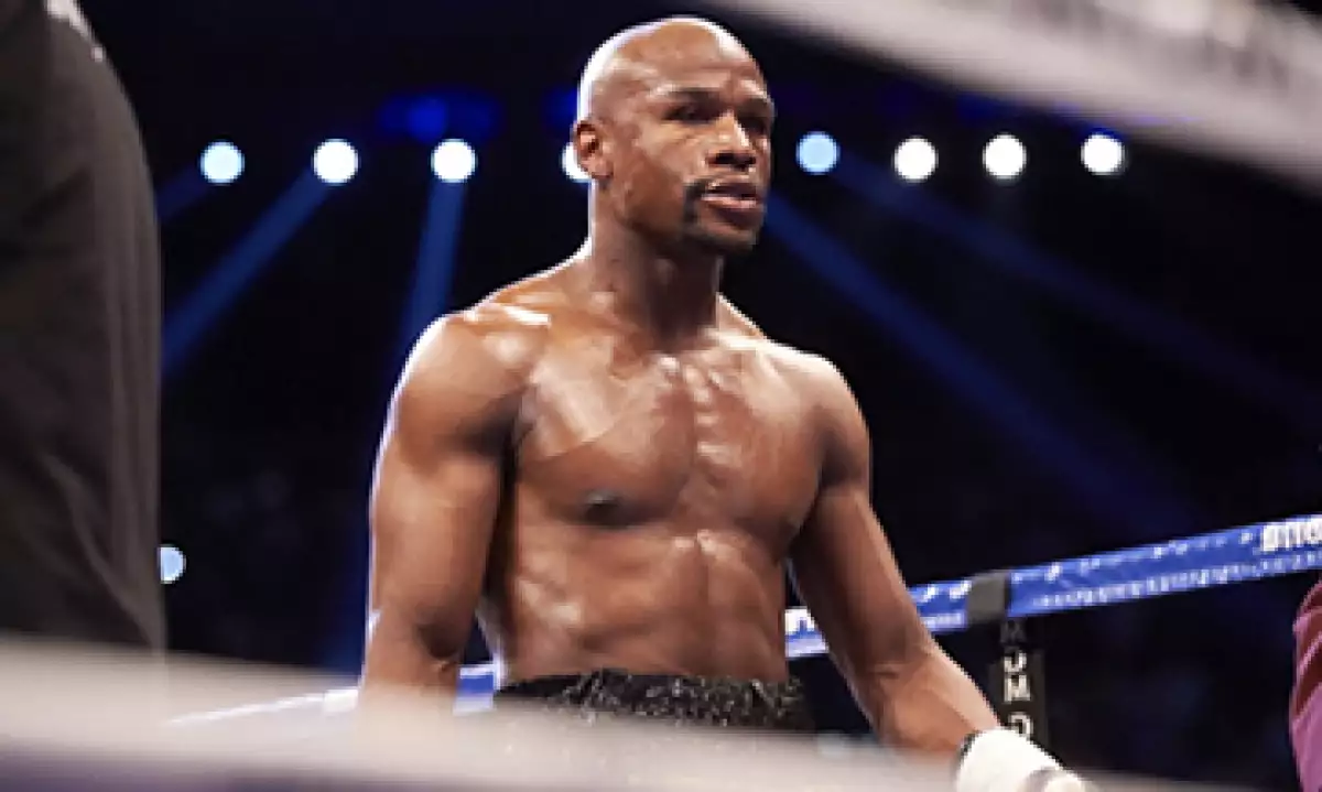 A diferencia del caso de Ryce, no hay imágenes de Mayweather golpeando a su pareja. (Foto: Getty Images)