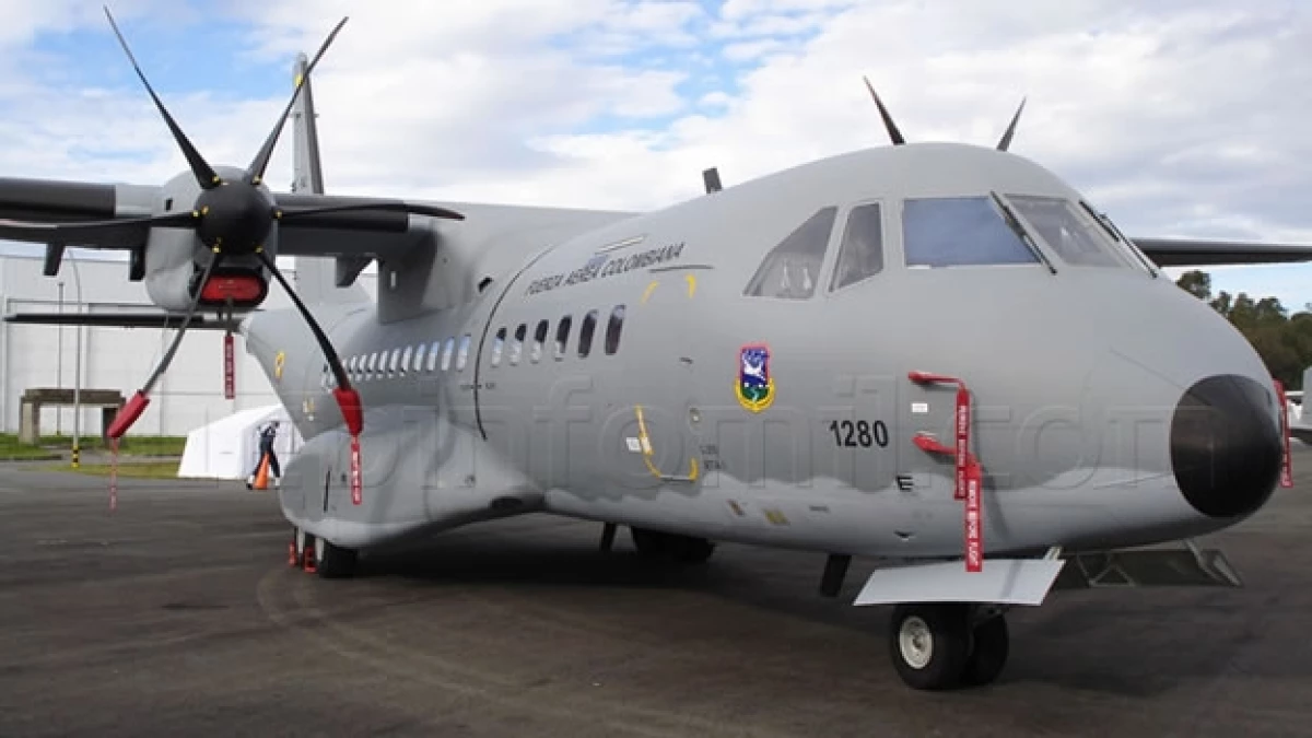 Un avión como este se accidentó este viernes en Colombia