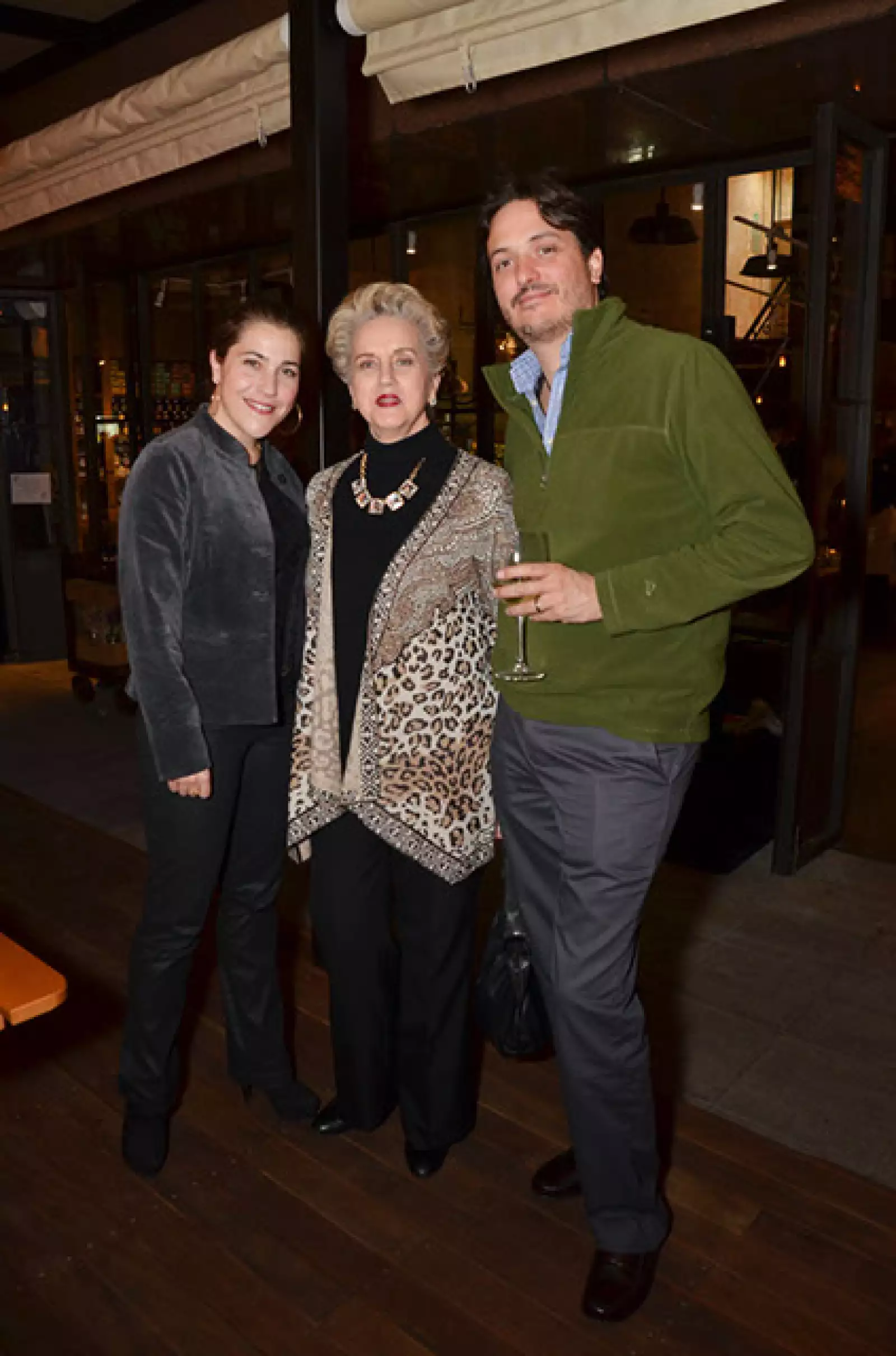 Ana Francisca Moreno,Leonor Botello y Alejandro Muñoz.