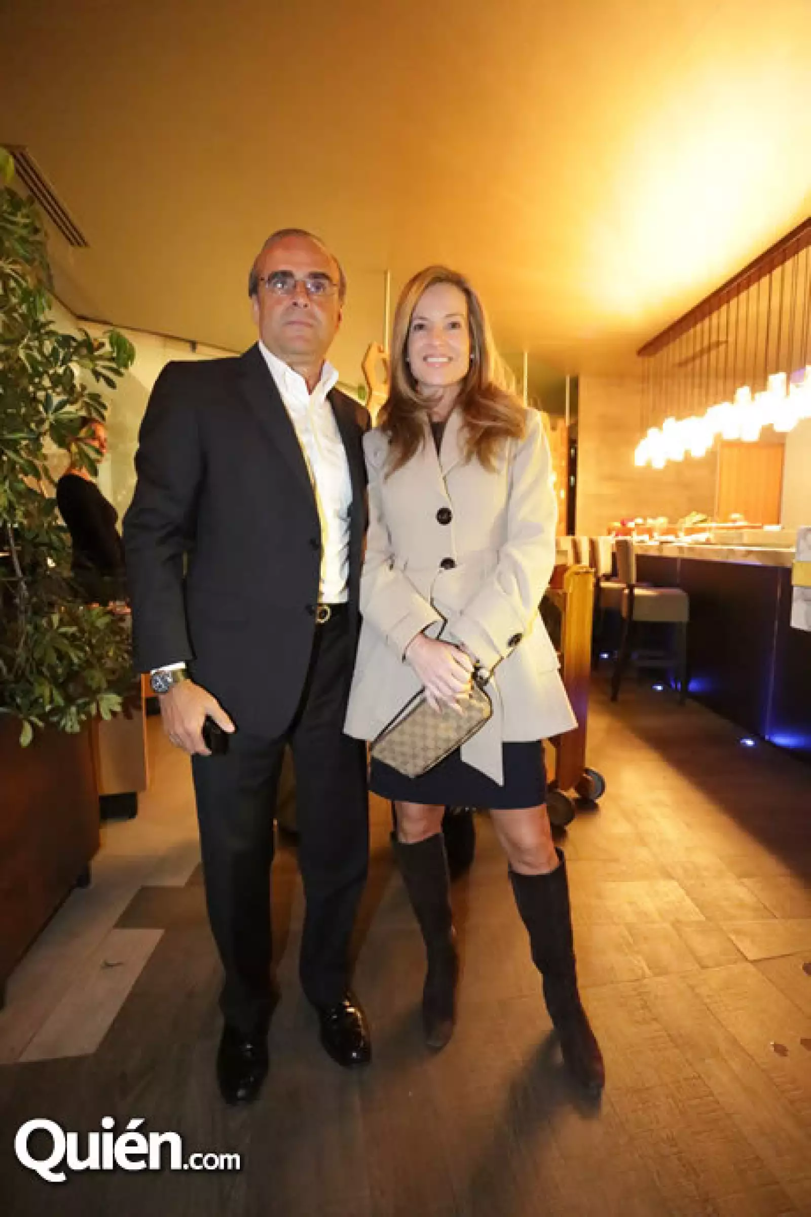 Santiago Monasterios y Carolina Enriquez