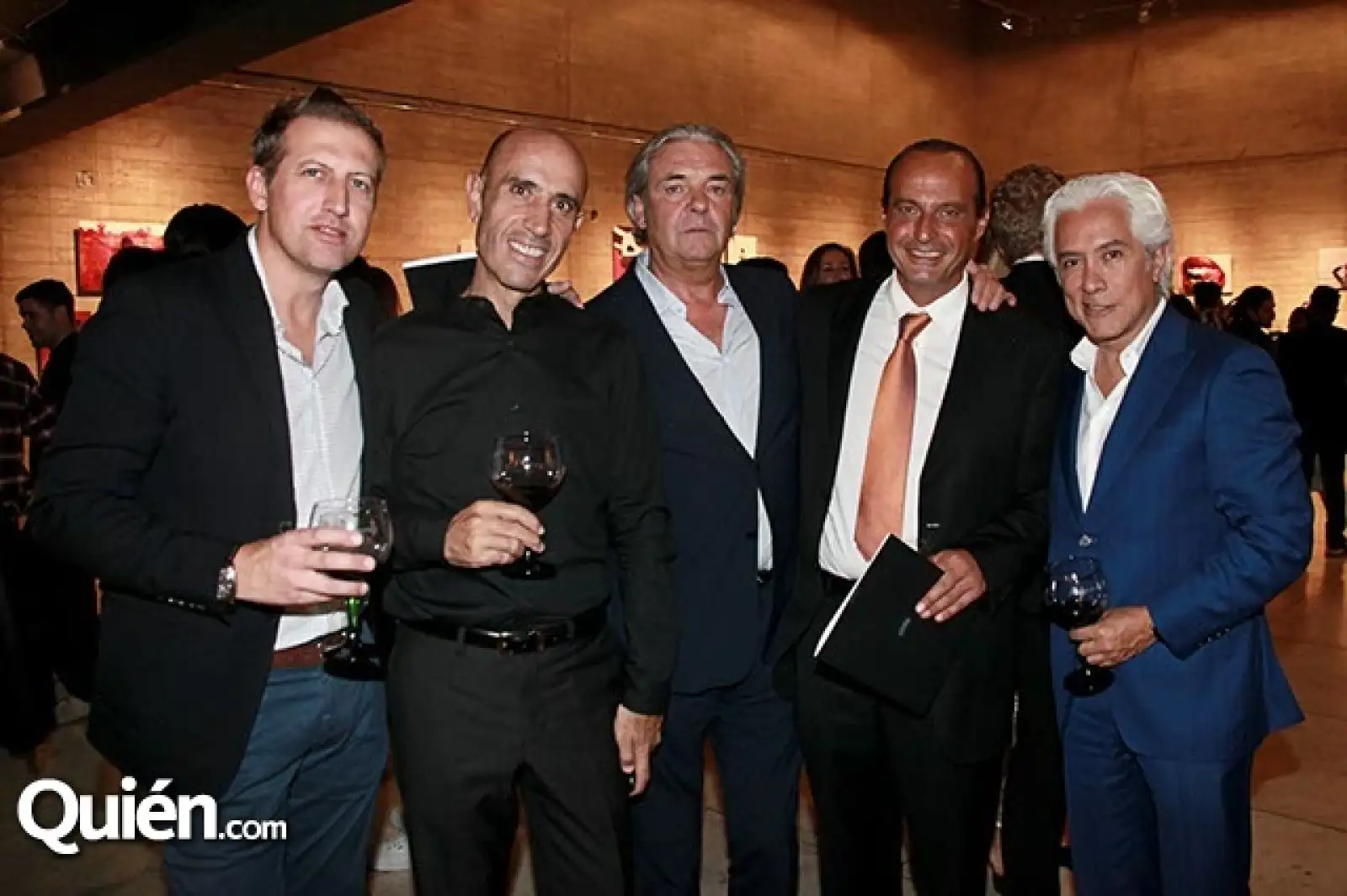 Alberto Milán,David Rassam,Óscar Cremasco,Toño Karam y Rafael Flores