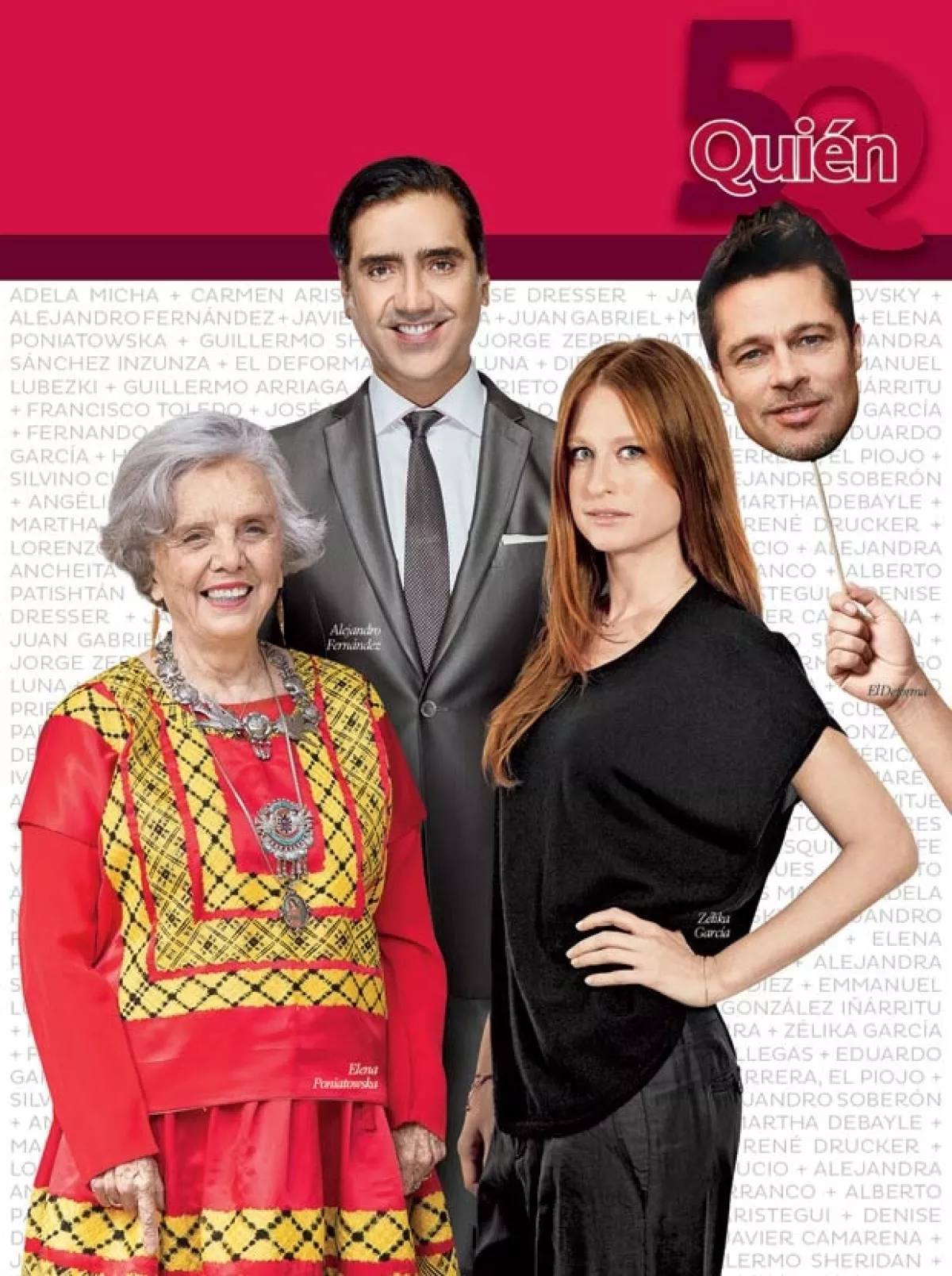 Elena Poniatowska, Alejandro Fernández, Zélika García, ElDeforma.