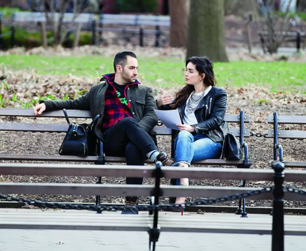 Aunque reservada, la actriz habló un poco de Mario Carbone, el chef neoyorquino que conquistó su corazón.