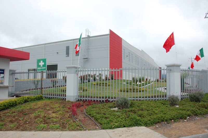 Planta de Hangzhou XZB Tech Co en Nuevo León