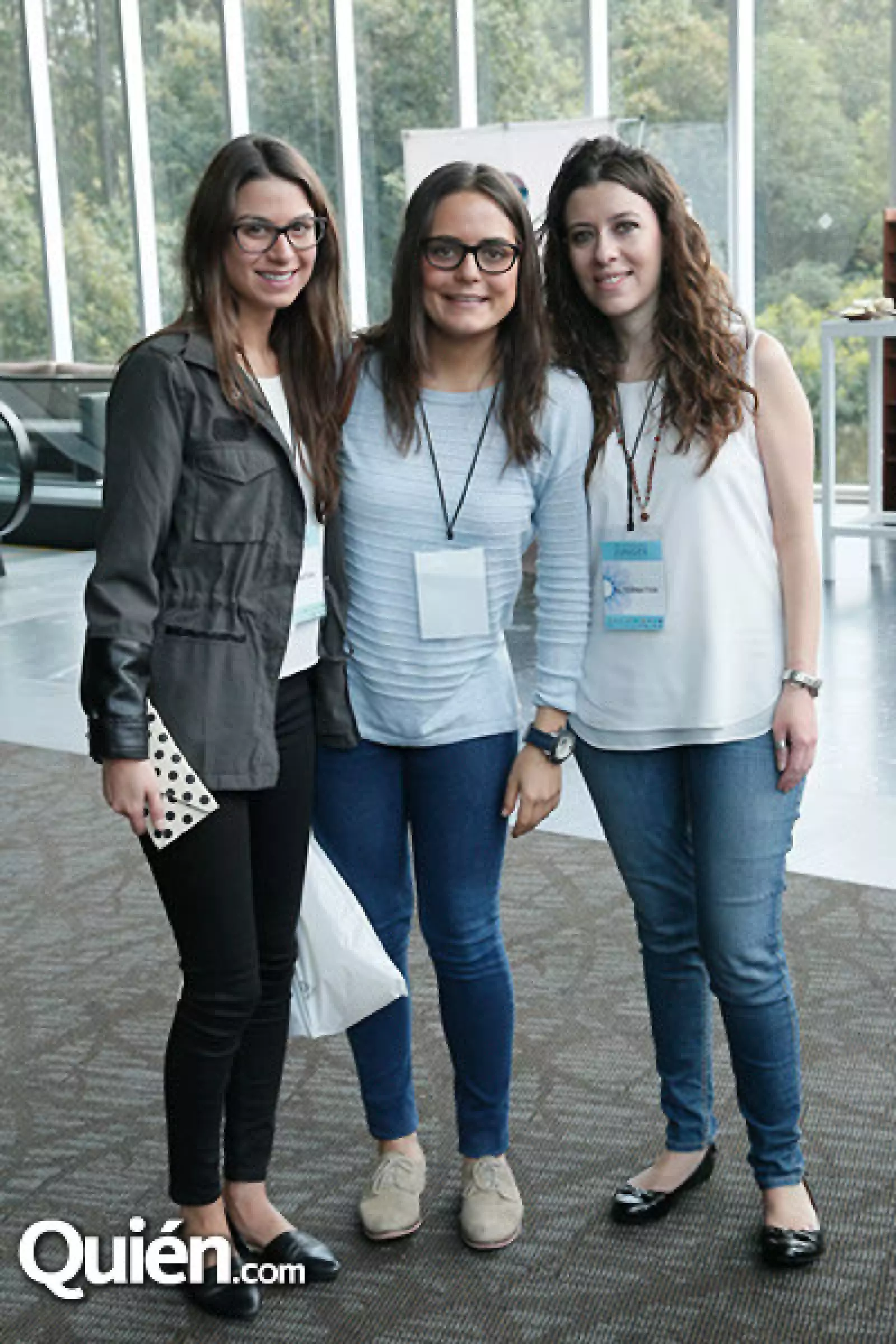 Fiorenza Corte, Ana Paula Sánchez y Marisa Novoa