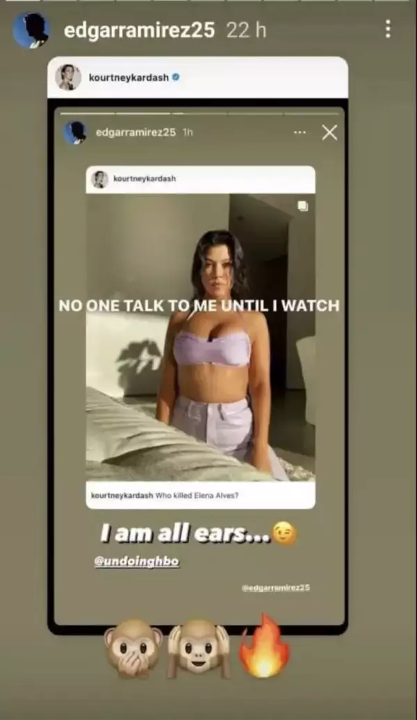 Instagram de Edgar Ramirez