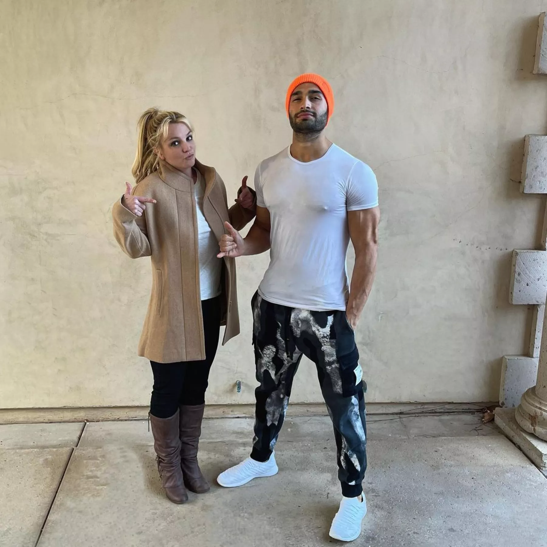 Britney Spears y Sam Asghari