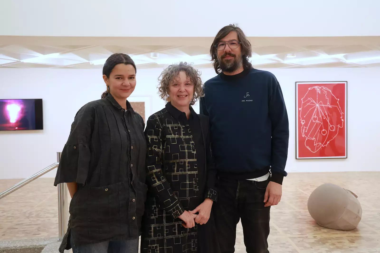 Martina Manterola, Carmen Serra y Mario García Torres 