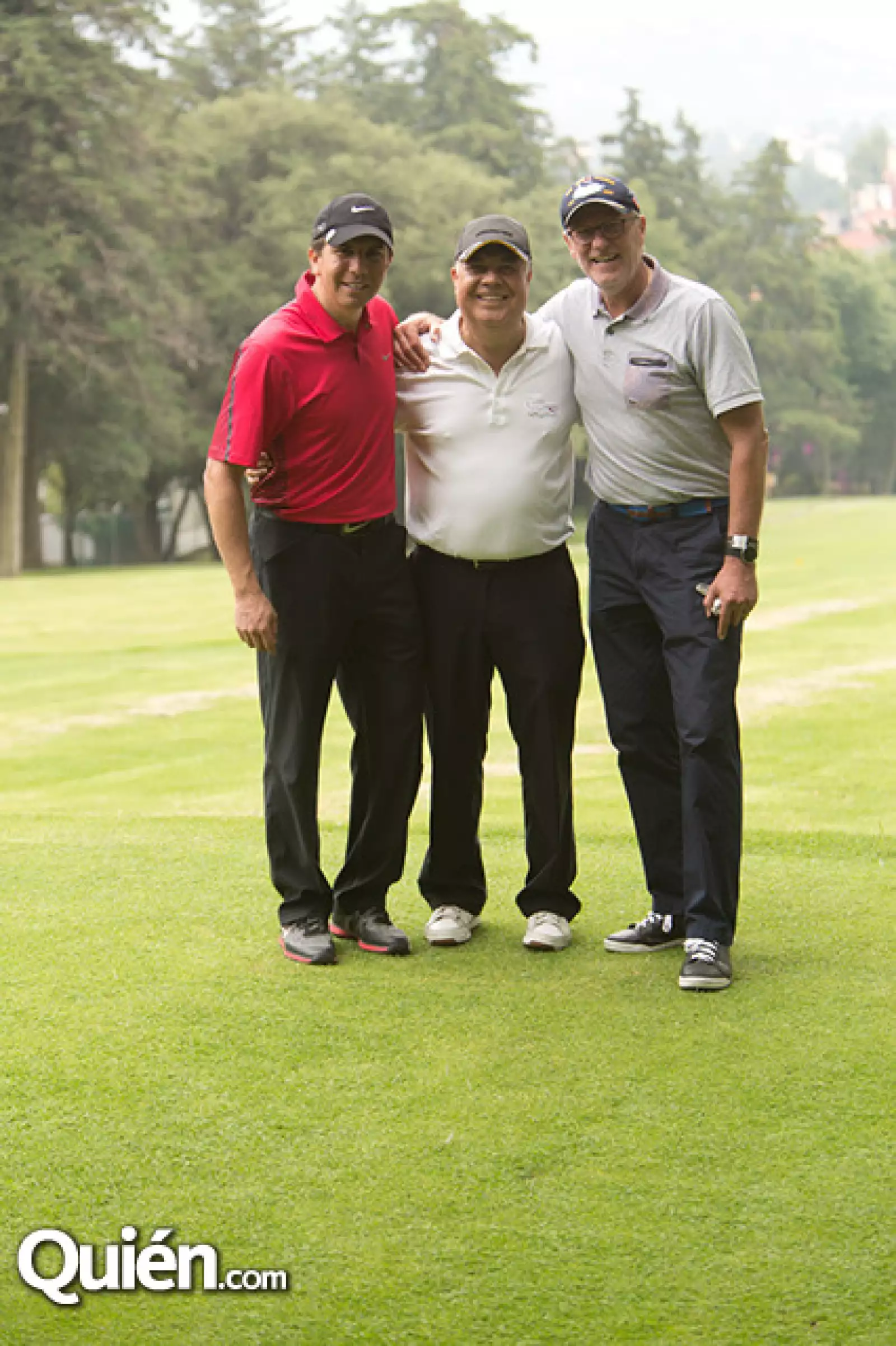 José Ramón Canales, Miguel Esparza y Thomas Uhleman